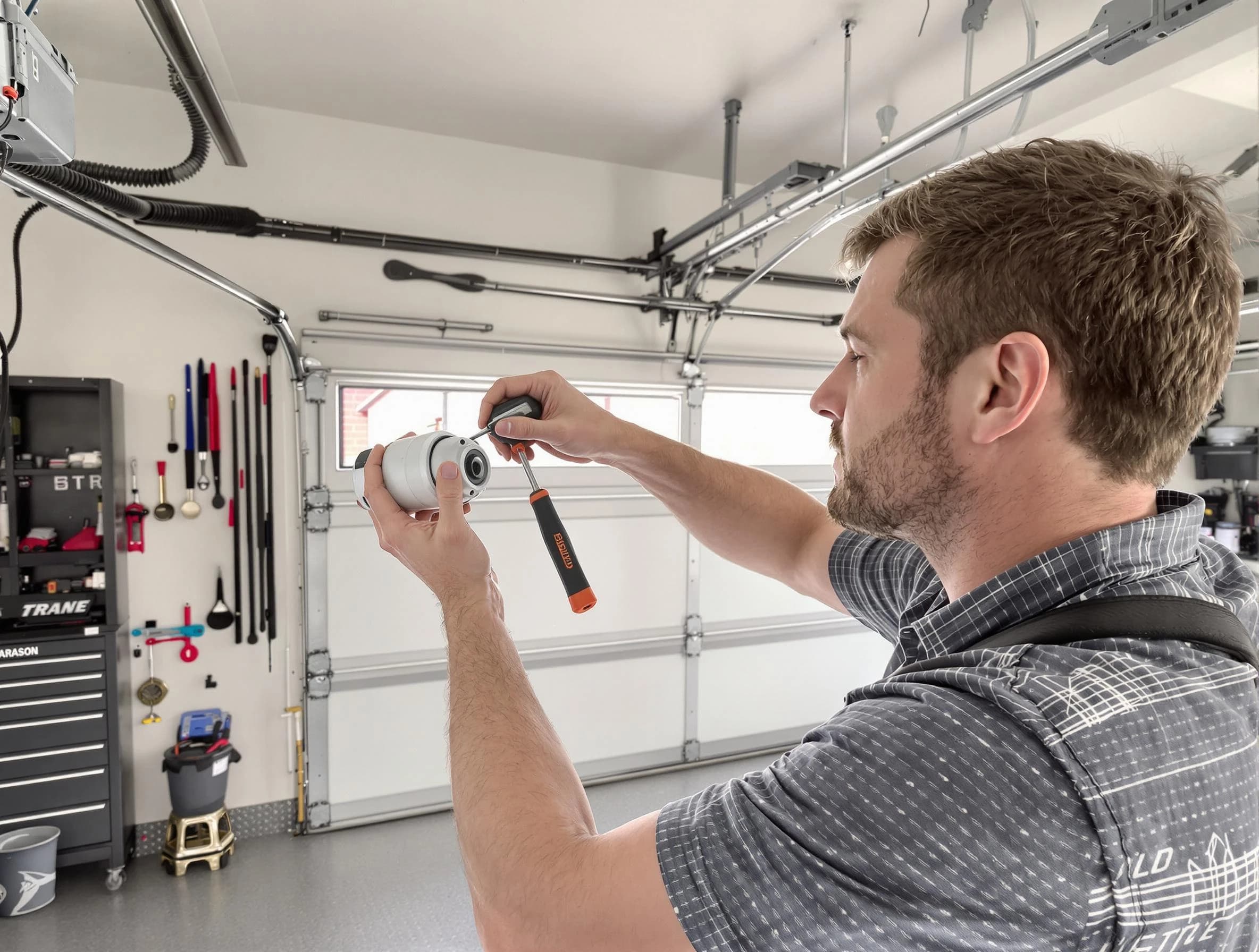 Garage door opener repair service by Lower Burrell Garage Door Repair in Lower Burrell