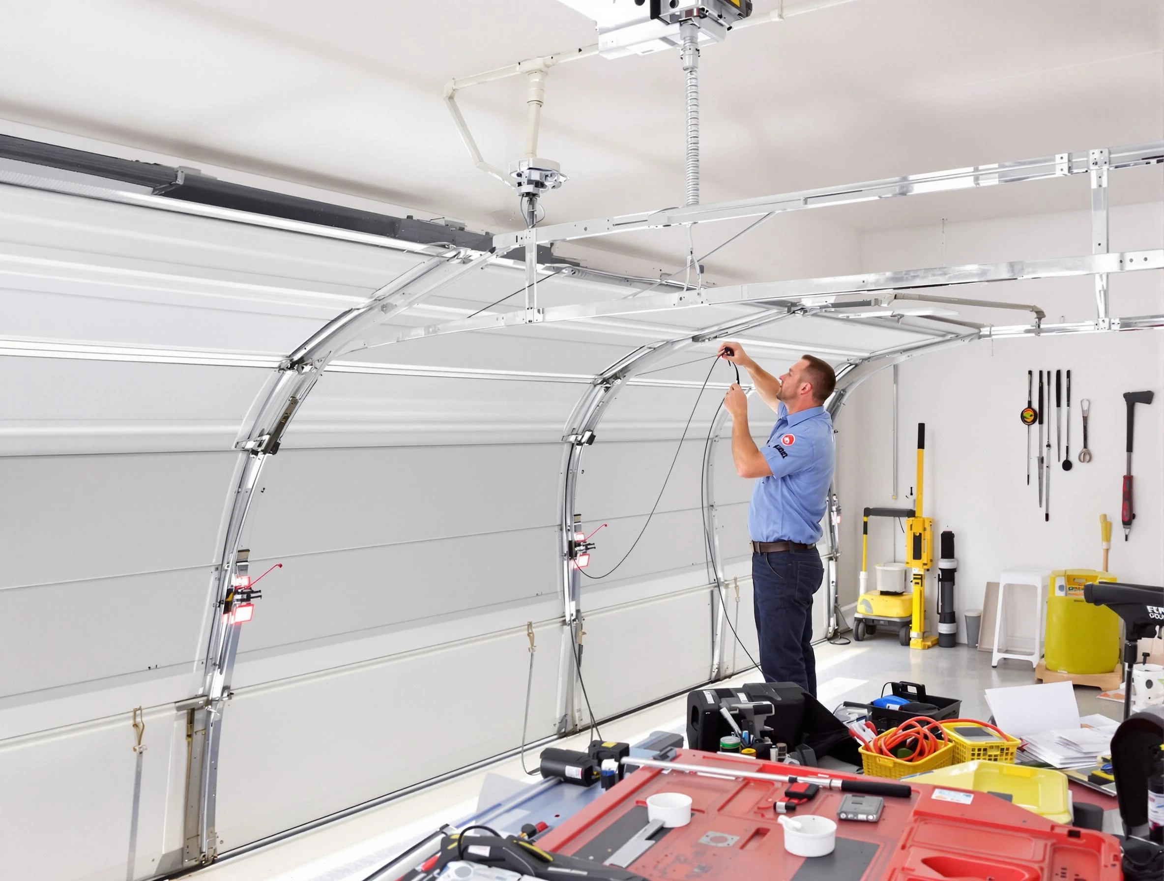 Garage door cable repair service by Lower Burrell Garage Door Repair in Lower Burrell